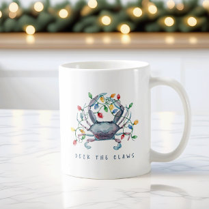 Kustkrabba ”Pynt klorna” Holiday Kaffemugg