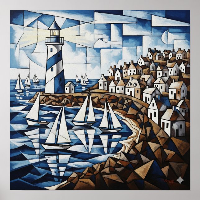 Kustkubism Poster (Framsidan)