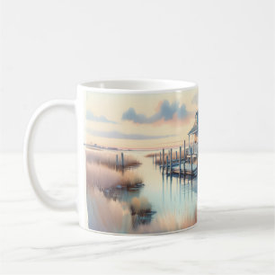 Kustkusten i Sunrise Marsh Kaffemugg