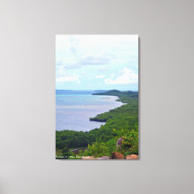 Kustlandskap Resefotografering