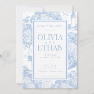 Kustlig Save the Date Inbjudningar