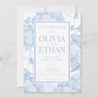 Kustlig Save the Date Inbjudningar