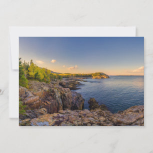 Kustlinje   Acadia National Park, Schooner Head Tack Kort