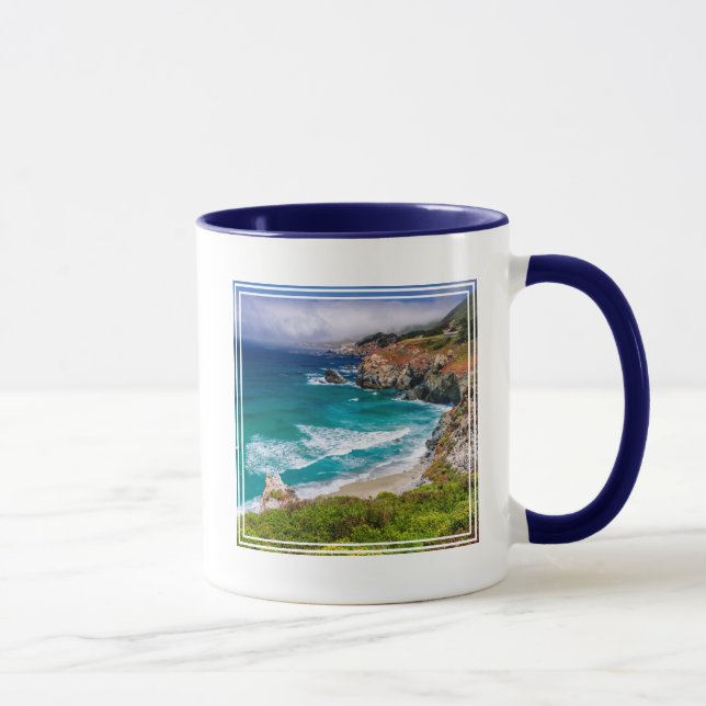 Kustlinje av Big Sur, Kalifornien Mugg (Höger)