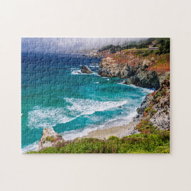 Kustlinje av Big Sur, Kalifornien Pussel (Horisontell)