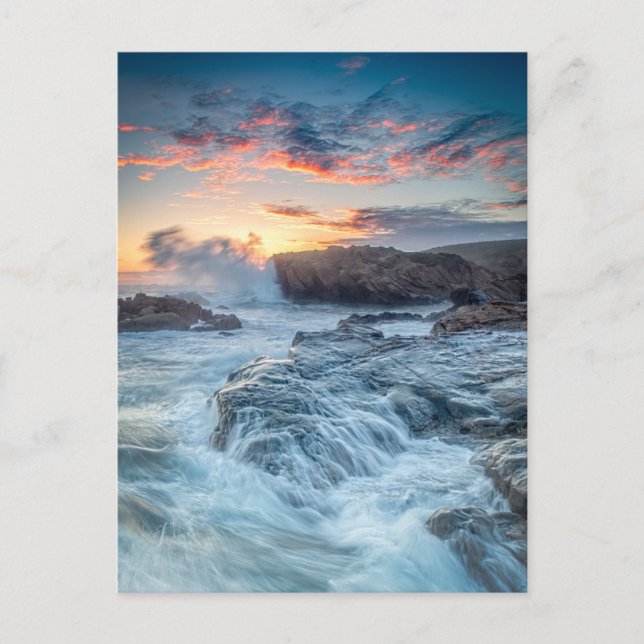 Kustlinje | Carmel Kalifornien Vykort (Framsida)