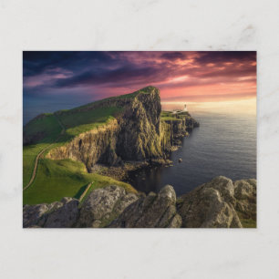 Kustlinje   Isle of Skye, Skottland Vykort