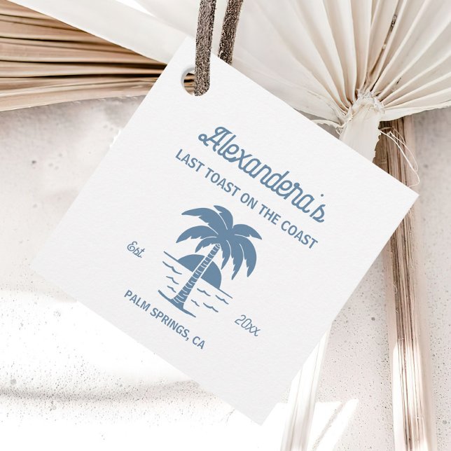 Kustlinjen Möhippa Party Gåvor Etiketter (Skapare uppladdad)