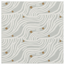 Kustlinjer Earthy minimalistisk salvia blå Tyg