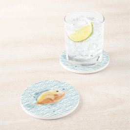 KUSTLJUSVATTENFÄRG, TROPISKT FISK, BEACH UNDERLÄGG