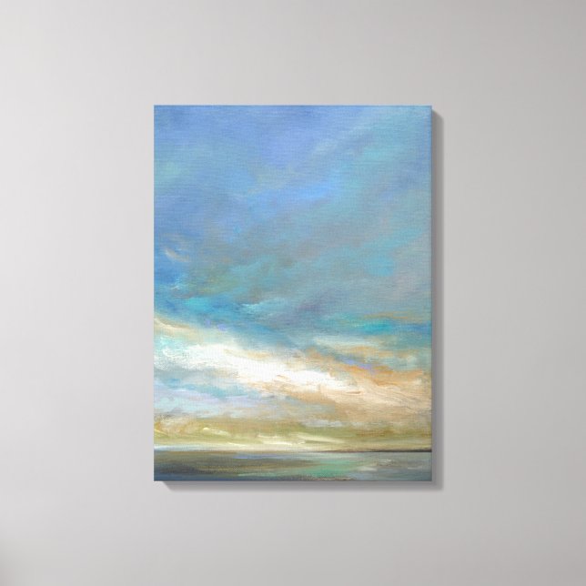 Kustmoln med oceanen canvastryck (Framsida)