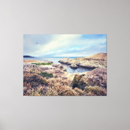 Kustmorgon Canvastryck