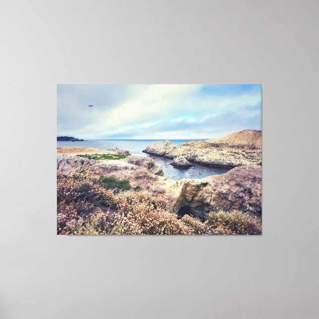 Kustmorgon Canvastryck (Framsida)