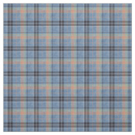 Kustnära Blå Arv Tartan Tyg