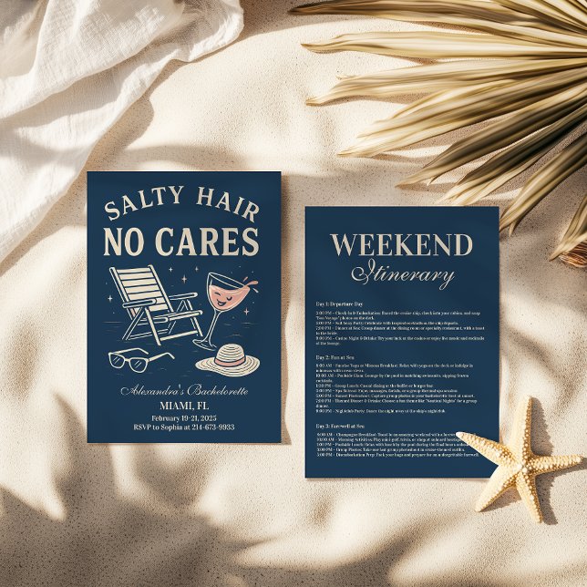 Kustnära bröst sista gisten Bachelorette Inbjudningar (Skapare uppladdad)