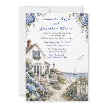 Kustnära Cape Cod Hortensia Stugbröllop