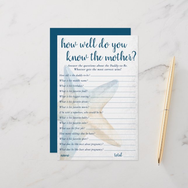 Kustnära Chic | Blå stjärtfiskar som känner pappa  (Fram/Back In Situ)