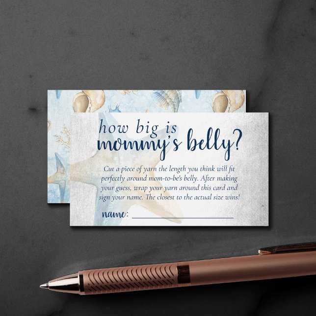 Kustnära Chic | Blåstjärtfenor: Big Mommys Belly Tilläggskort (Skapare uppladdad)