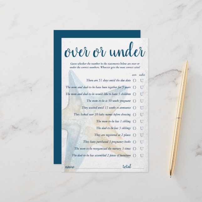 Kustnära Chic | Blåstjärtfenor över och under lek (Fram/Back In Situ)