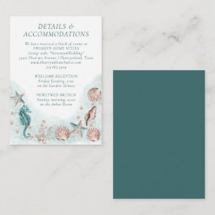 Kustnära Chic   Bostäder för skaldjur och korallre Tilläggskort