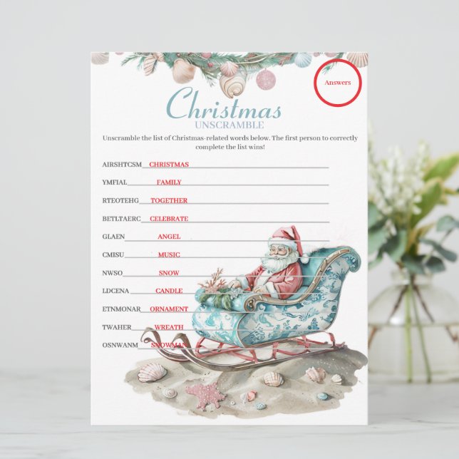 Kustnära Chinoiserie Jul Omläggning Svar Julkort (Stående Fram)
