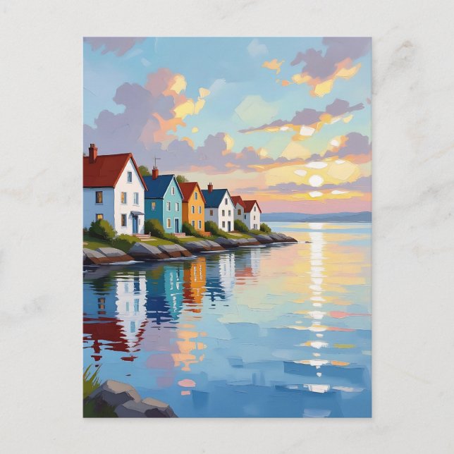 Kustnära | Håll i Touch Vykort (Framsida)