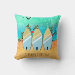 Kustnära havs och Hälsning rener Kudde