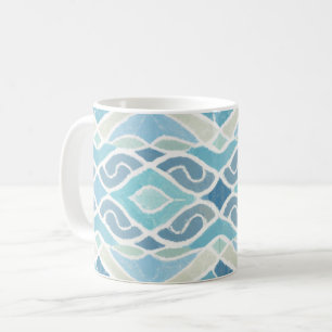 Kustnära/kubikblå/sjöblå Kaffemugg