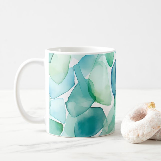 Kustnära lugn kaffemugg (Med munk)
