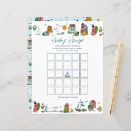 Kustnära nautisk babystöldspel i Bingo