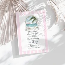 Kustnära Rosa Strand Sommar Födelsedagsfest