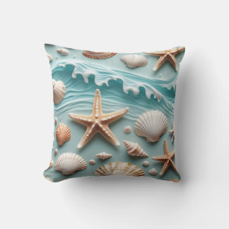 Kustnära Seashell Kudde