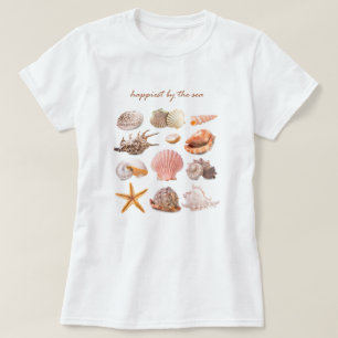 Kustnära Snigelskal Estetik T Shirt