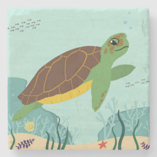 Kustnära Underlägg i Hawaiianska sjösköldpaddan