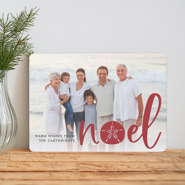 Kustnoel | Helgdag-fotokort Julkort (Skapare uppladdad)