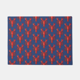 Kustoceanen Mönster i Bright Red och Blue Lobster