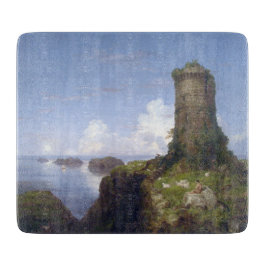 Kustområdet i Italien med ruinerad Torn