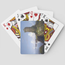 Kustområdet i Italien med ruinerad Torn