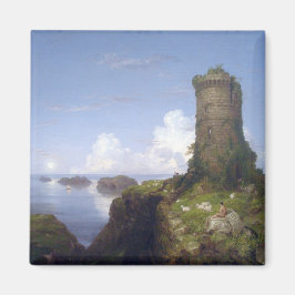 Kustområdet i Italien med ruinerad Torn Magnet