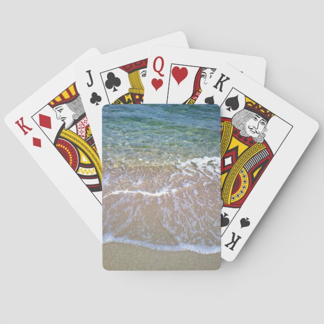 Kustpoker spelkort (Baksidan)