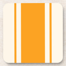 Kustremsa coaster - Orange & Crème