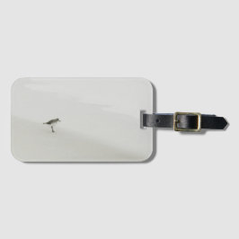 Kustsandpiper på stranden bagagebricka