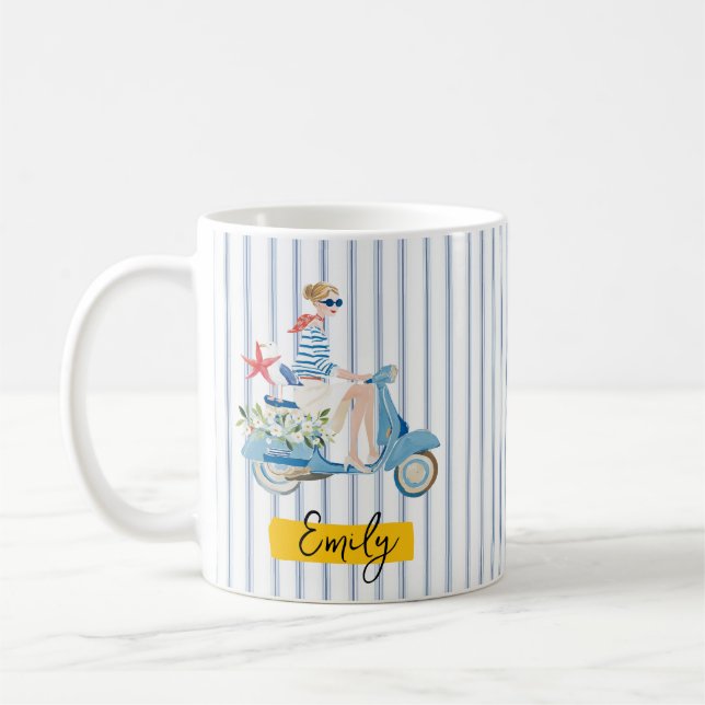 Kustscooter Kaffemugg (Vänster)
