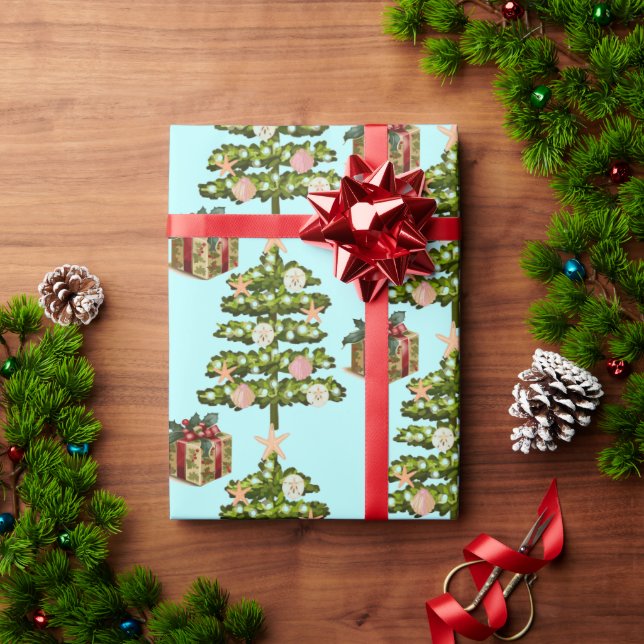 Kustsej Julgranar Presentpapper (Julgåva)