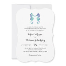 Kustsjöns vattenfärg | Bröllop