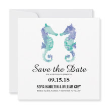 Kustsjöns vattenfärg | Spara datum