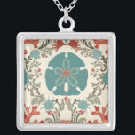 Kustskorpa II Silverpläterat Halsband<br><div class="desc">Havsliv</div>