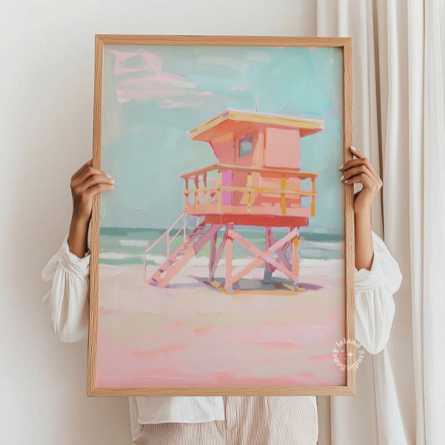 Kustskyddsfärg Torn, konsthantverk Poster (Skapare uppladdad)