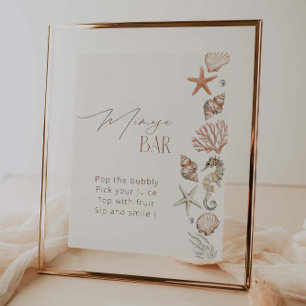 KustsommarBridal Shower Mimosa Pub Poster