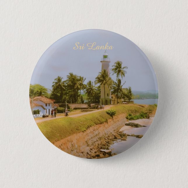 Kuststaden Galle, Sri Lanka Resa Minne Knapp (Framsida)